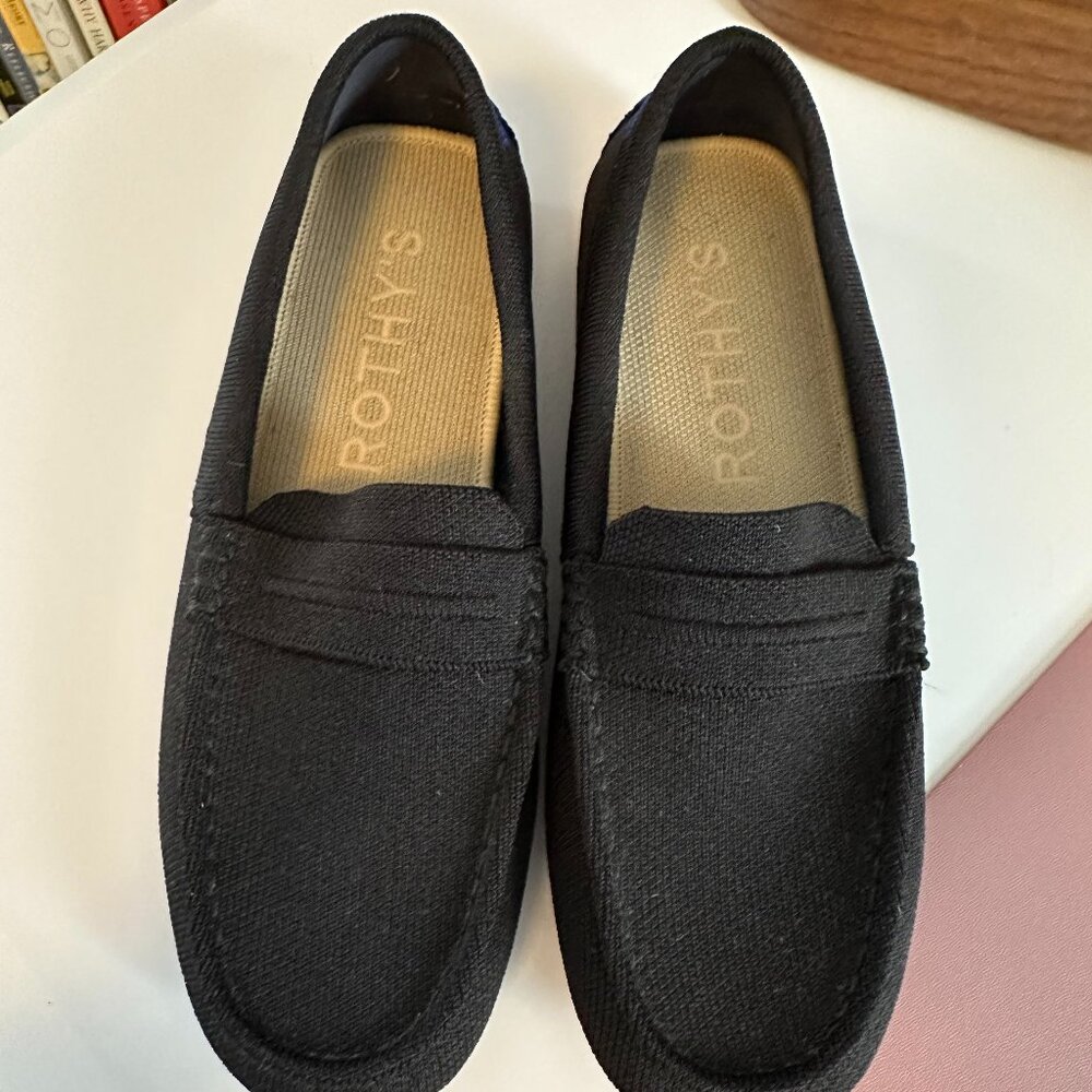 Rothy's "The Driver" Loafer (Black)